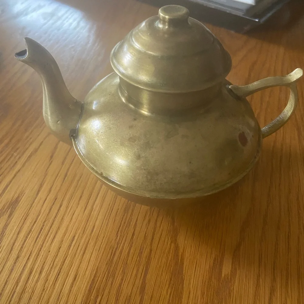 Vintage Brass Teapot